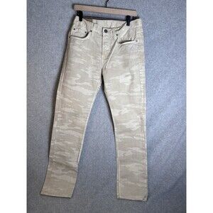 J Brand Kane California Baja Camo Ivory Sand Men's Jeans W32 L34 Fashion Street